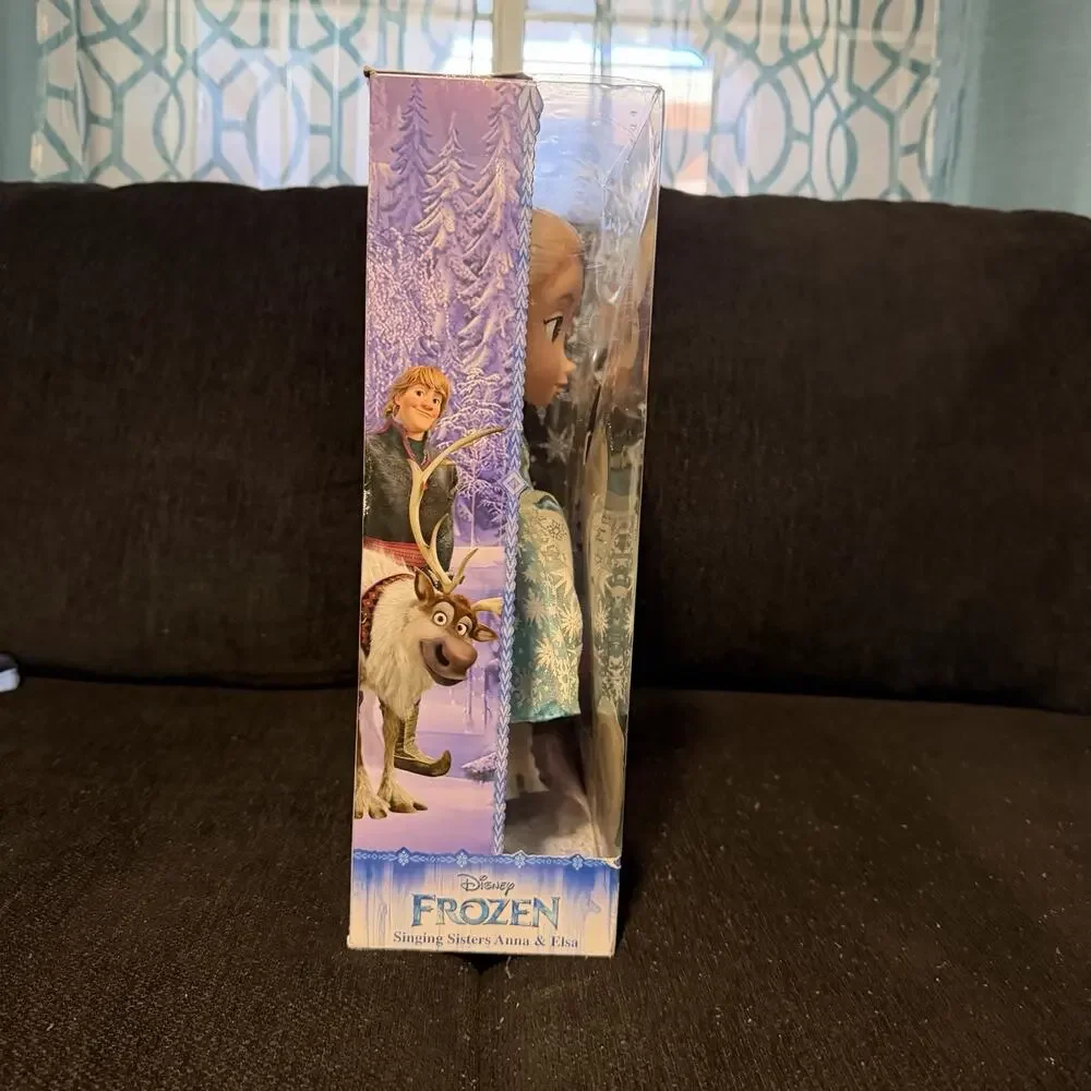 2016 Disney Frozen Elsa and Anna Singing Sisters Interactive Doll Set Works HTF!